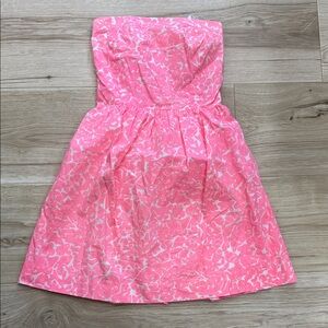 Lilly Pulitzer Pink and White Dress